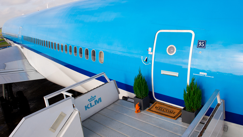 Win a stay on a converted jet liner with Airbnb and KLM