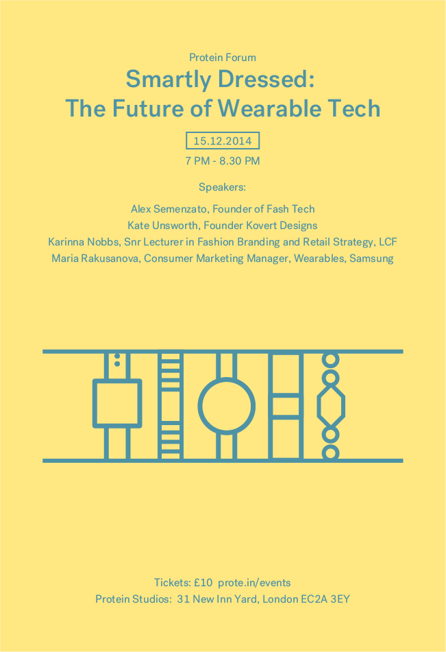 Protein Forum: Smartly Dressed: The Future of Wearable Tech