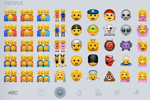 Emoji iOS 8.3