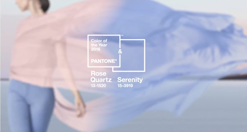 Pantone Color of the Year 2016 Announced as Rose Quartz and Serenity 