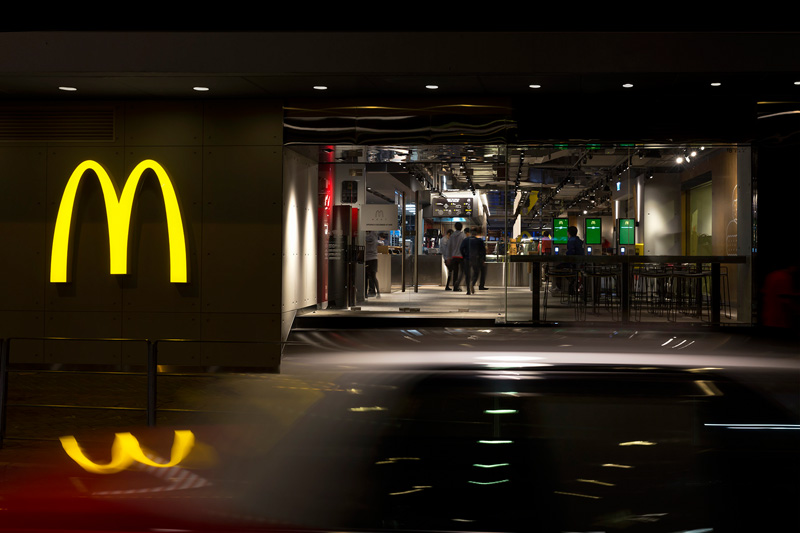 McDonalds Goes Minimal with New Hong Kong Branch