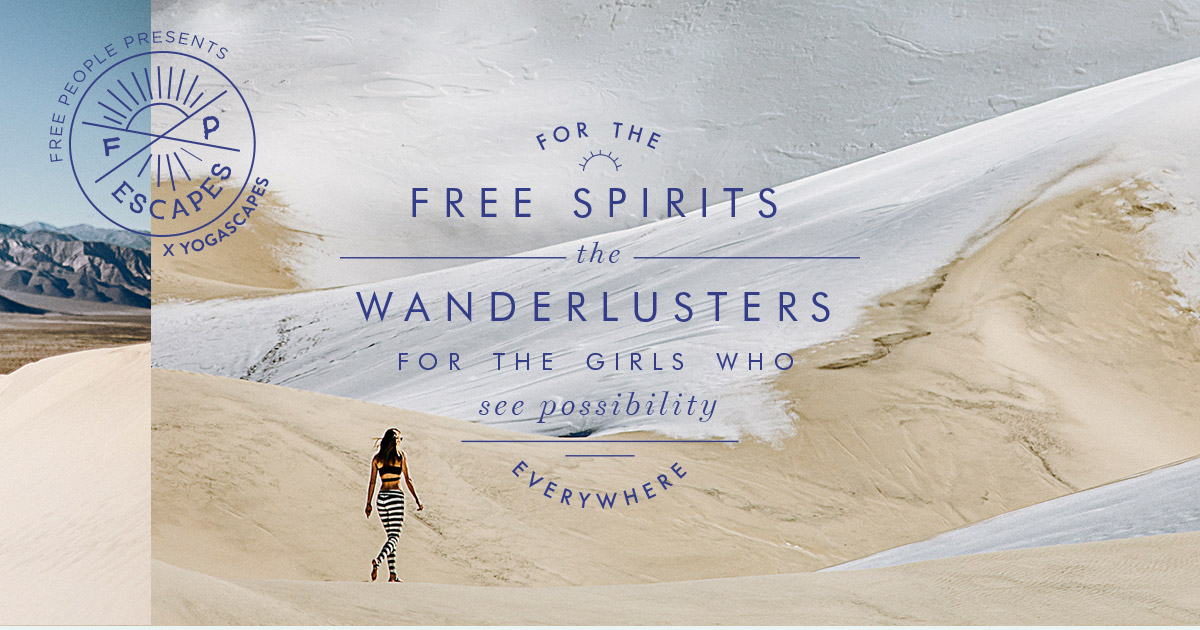 Free People and YOGASCAPES Introduce Wellness Holidays