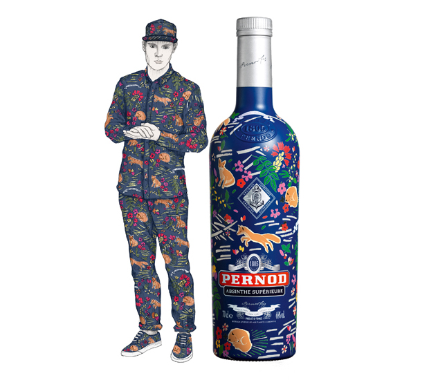 Pernod Absinthe x Maison Kitsune