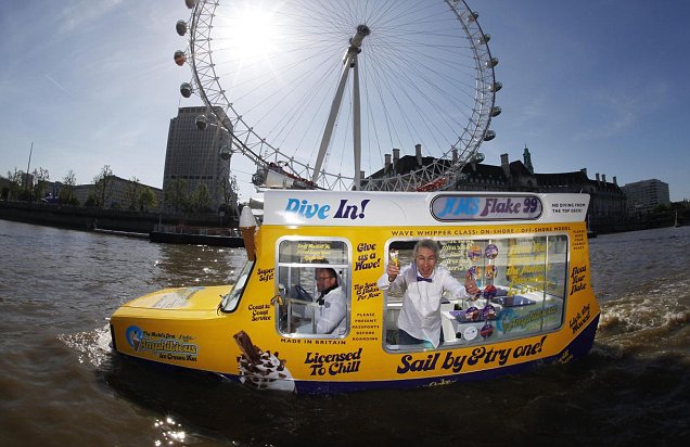 The World’s First Amphibious Ice Cream Truck