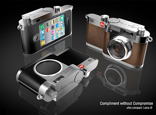 Leica i9 and iPhone 4 Concept