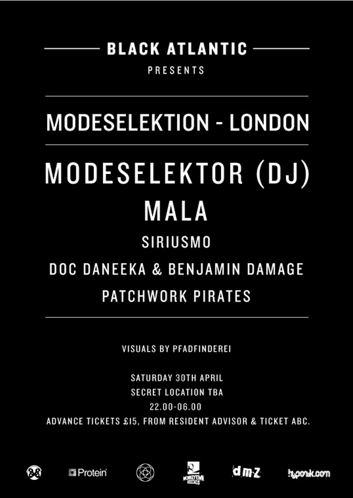 Black Atlantic presents: MODESELEKTION LDN