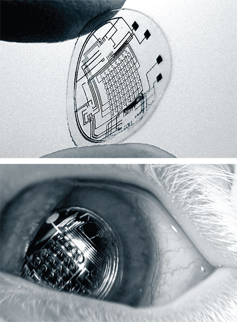 Internet Accessible Contact Lenses