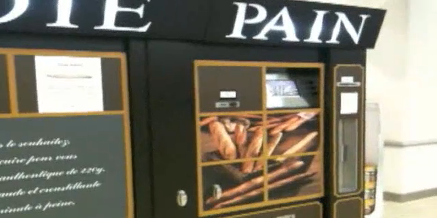 Bread Baking Vending Machine