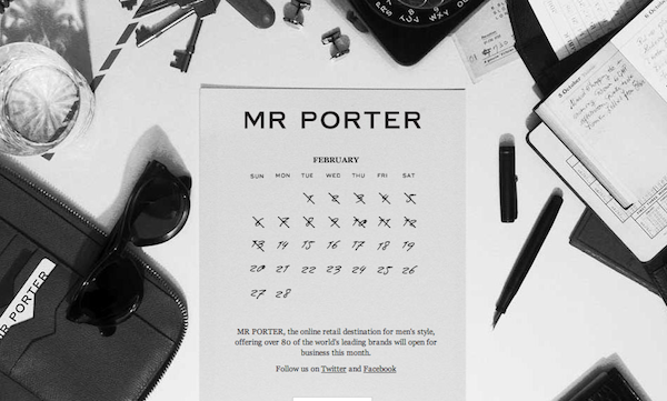 Mr Porter Launch