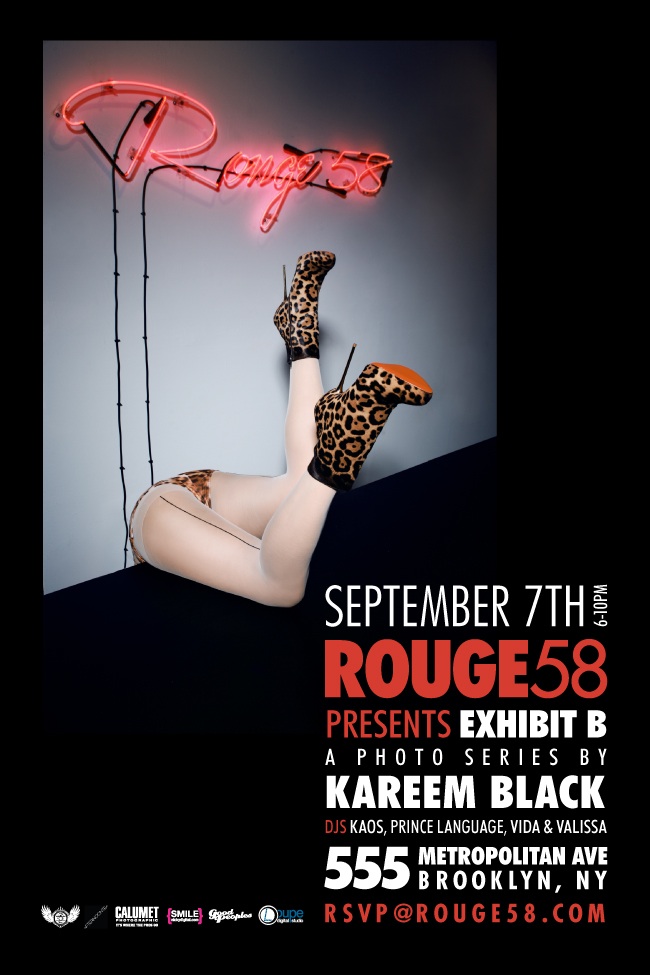 Rouge 58 presents Exhibit B by Kareem Black