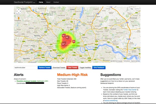 GeoSocial Footprint