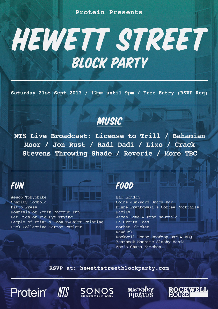 Hewett Street Block Party 2013