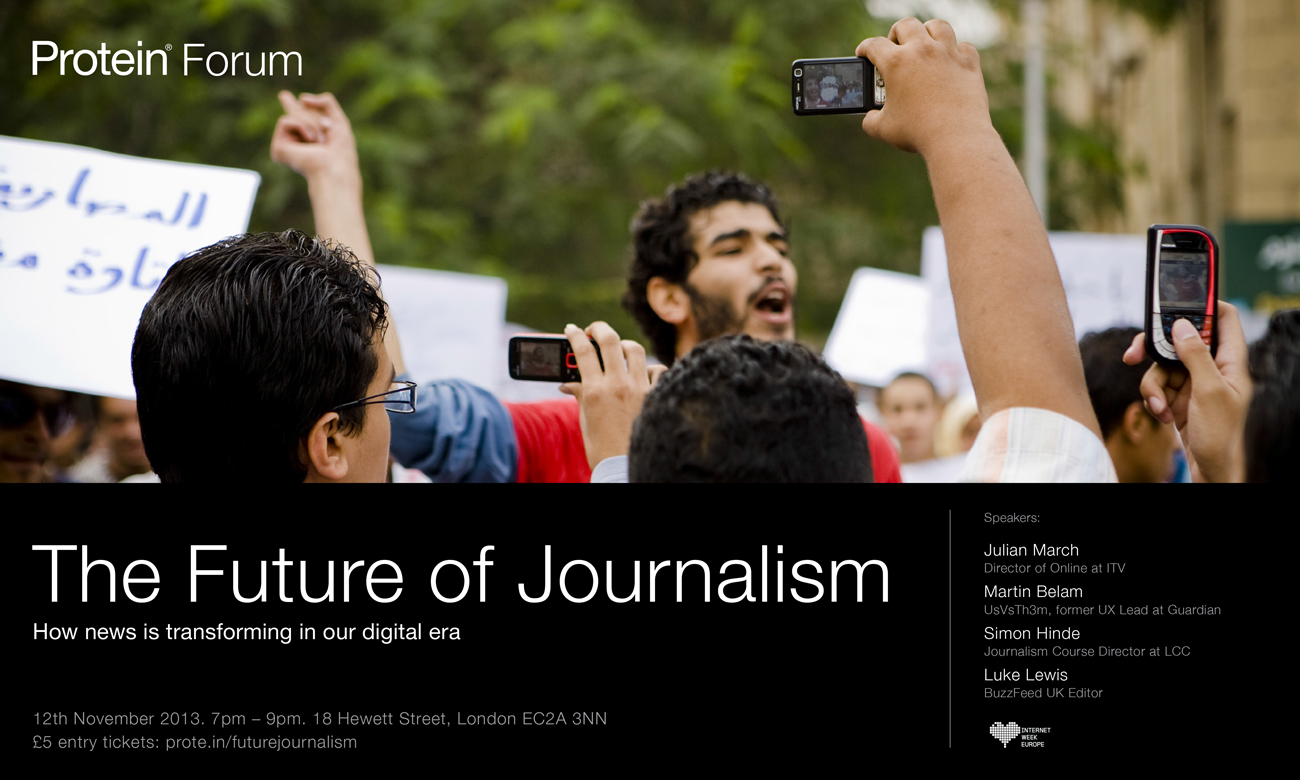 Protein Forum: The Future of Journalism