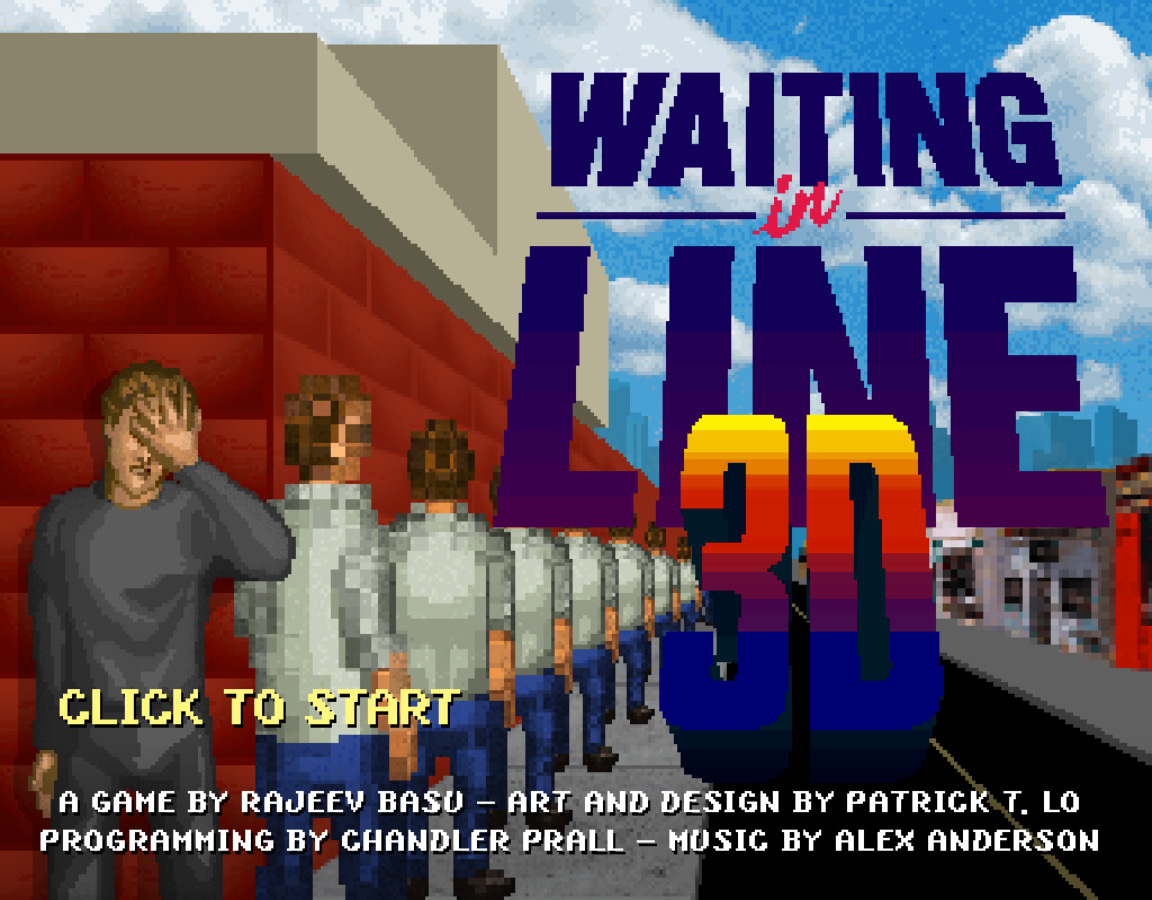 Waiting In Line 3D