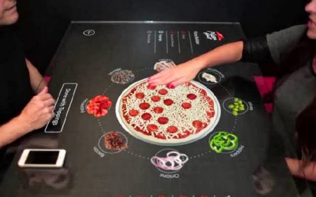 Pizza Hut's Interactive Menu